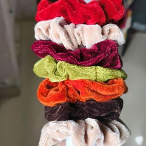 Multi-colored Scrunchies