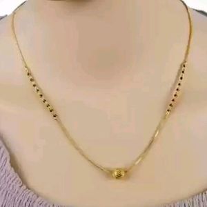 2 Golden Short Mangalsutra