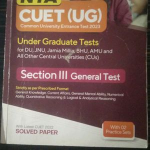 Nta Cuet UG General Test