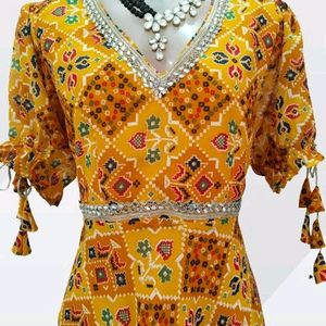 Designer Heavy Flared Kurti