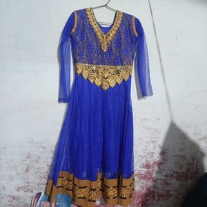 Blue Frock Gown