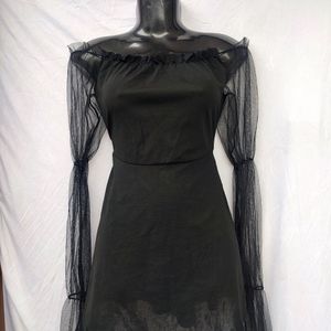 🎀SELL TILL EVENING 🎀KOREAN BLACK DRESS
