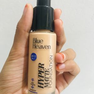 Blue Heaven Hyper Matte Foundation (Natural Sand)