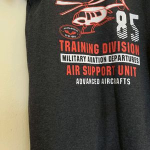 Aviation Flying Club Grey T-shirt