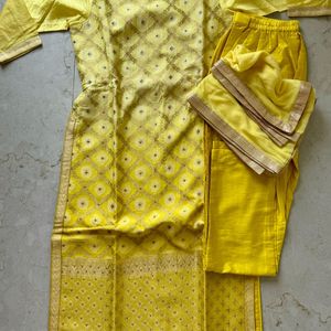 Banarasi Silk Suit