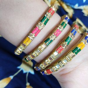 Stone Work Bangles