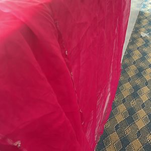 Magenta Organza Duppata