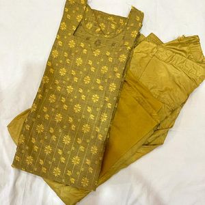 KURTA SET: A- LINE KURTA WITH DUPATTA AND SALWAAR @299