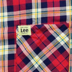 Lee Red Checks Casual Shirt