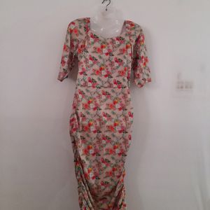 Multicolor Printed Dress (Women's)