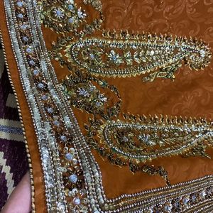 Very Heavy Handwork Saree