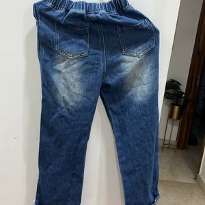 Kookie Kids Branded Riled Jeans For Kid