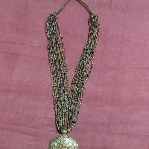 Multi-layered String Beads Necklace