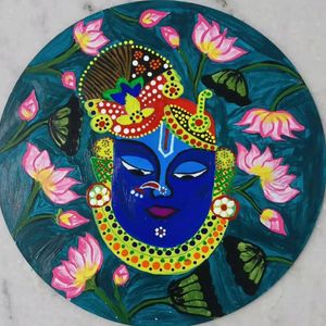 Shrinadh Ji Pichwai Mandala Painting