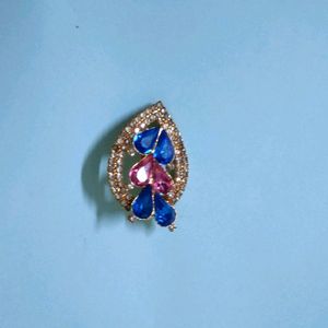 2 Rhinestone Brooch