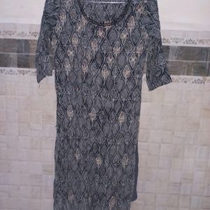 A Grey Kurti