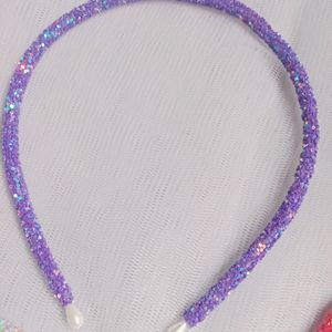 White Beads Hair Band