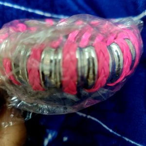 Neon Pink Bracelet