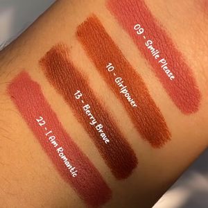 Mars Lip Crayons Set Of 4