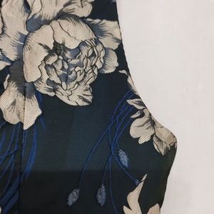 Sleeveless Floral Dress