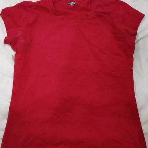 A Beautiful Red Colour Tshirt