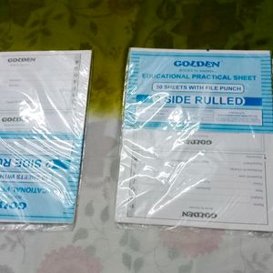 Sundaram Single Line Rulled Sheets