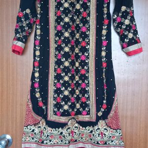 Black Heavy Kurta