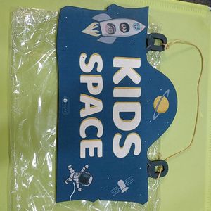 Kids Space Wodden Hanging Board