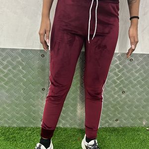 velvet jogger