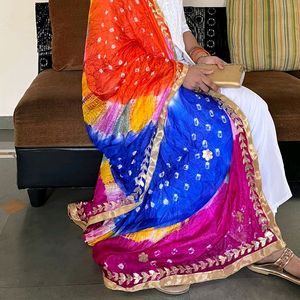 Multi Colour Bandani Dupatta