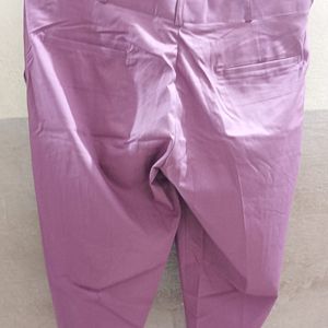 Formal pant, Purple Colour