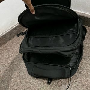 Flamingo's Laptop Bag/Backpack(Black)