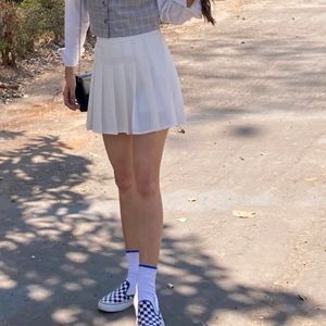 White Tennis Skirt