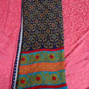 Georgette Multi Colour Saree