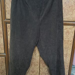 Suede Pants