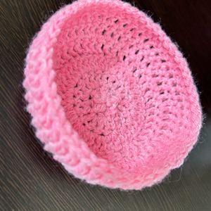 Crochet Basket For Accessories