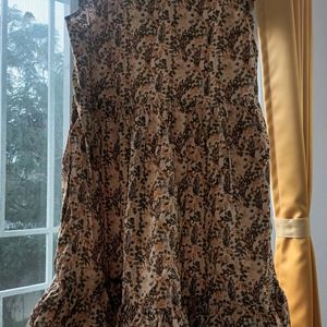 Floral Cotton Dress (L)