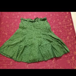 Green Skirt Size 28