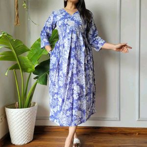 Bagru Handblock Printed One Piece Dresses👗