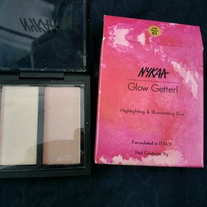 Nykaa Glow Getter Highlighter & Illuminating Duo