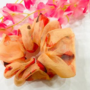 Organza scrunchie