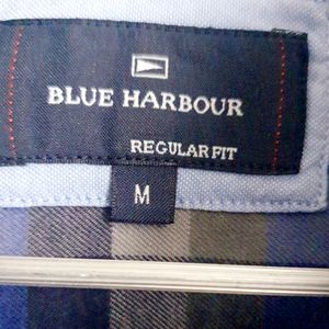 Elegant full shirt M&S Blue Harbour