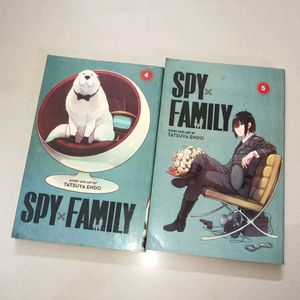 Spy Family Manga Volume 4 And 5