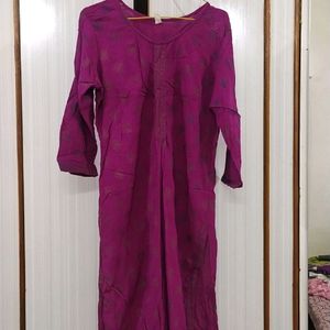 Rayon Kurta Palazzo Set