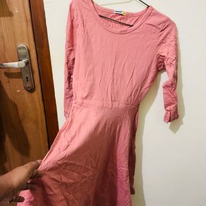 Bewakoof Peach Color Onepiece