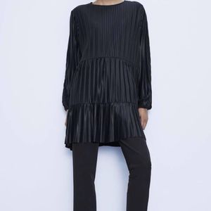 Zara PLEATED DRESS