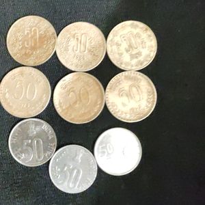 50paise Coins