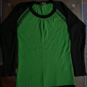 Green Full Sleeves Top