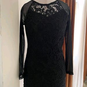 Sexy Black Lace Pary Dress