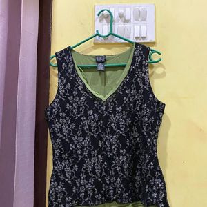 Sleeveless Fashion Top Stretchy Fits 36-40